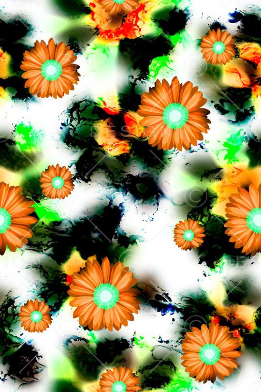 抽象几何清爽梦幻艺术平底立体手绘满版最新高清数码蕾丝民族中国风绣花珠宝肌理时尚潮

流大牌复古欧美风水彩纹理底纹印花华亿平台图片