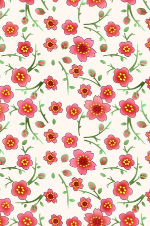 花朵印花华亿平台图片