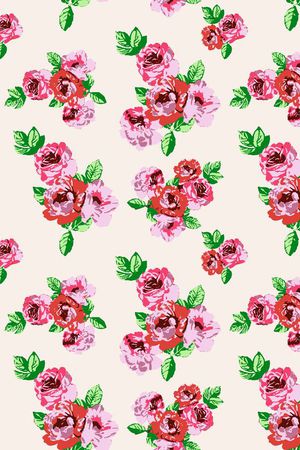 玫瑰印花华亿平台图片