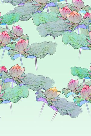 中国风印花华亿平台图片