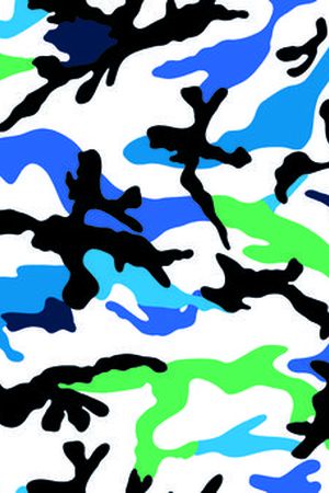 卡通迷彩印花华亿平台图片