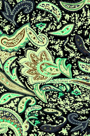 佩斯利印花华亿平台图片