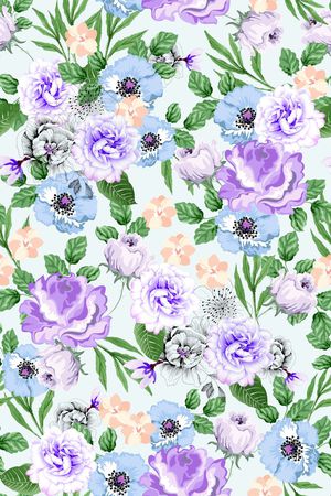 L.D~浪漫印花华亿平台图片