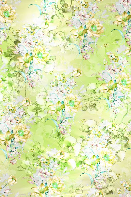 L.D~清新印花华亿平台图片