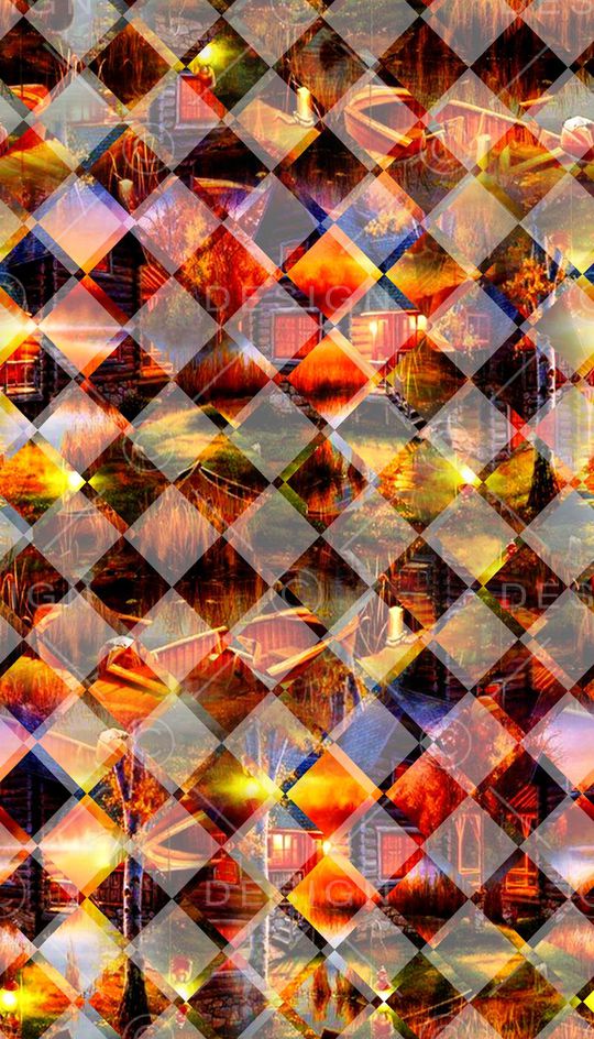 抽象印花华亿平台图片