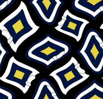 615098-棱形格-黑蓝