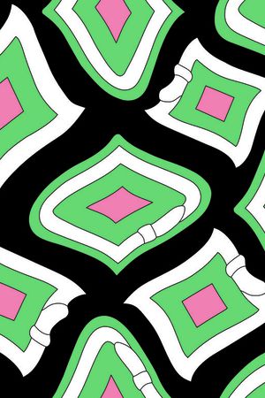 几何印花华亿平台图片