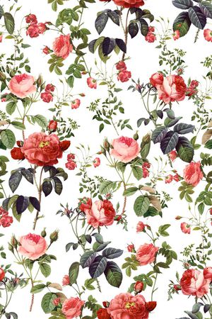 碎花印花华亿平台图片