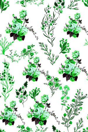 L.D~清新印花华亿平台图片