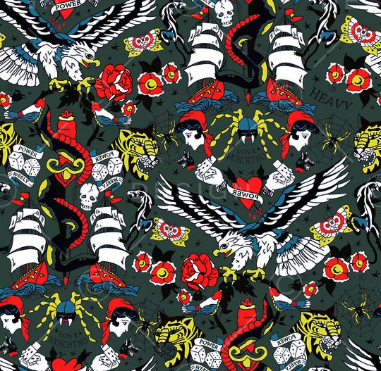 动物印花华亿平台图片