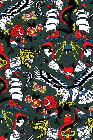 动物印花华亿平台图片