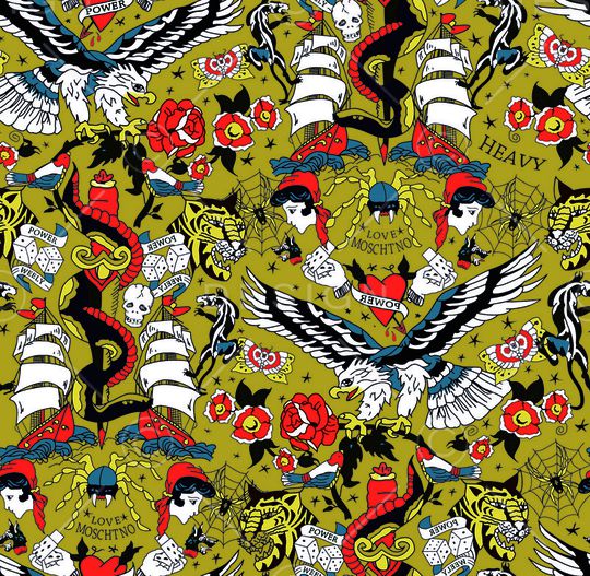 动物印花华亿平台图片