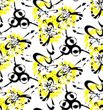 615152-烂残花朵 黄色