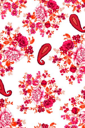 玫瑰印花华亿平台图片