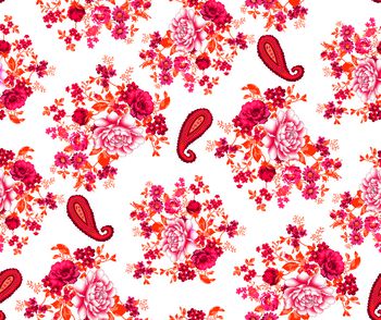 玫瑰印花华亿平台图片