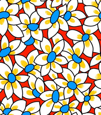 615205-简约菊花 橙色