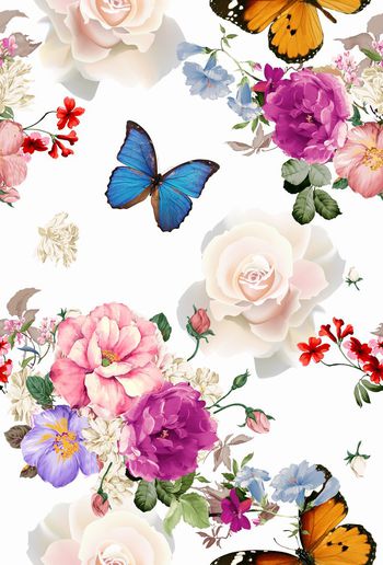 花朵印花华亿平台图片