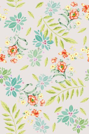 花鸟印花华亿平台图片