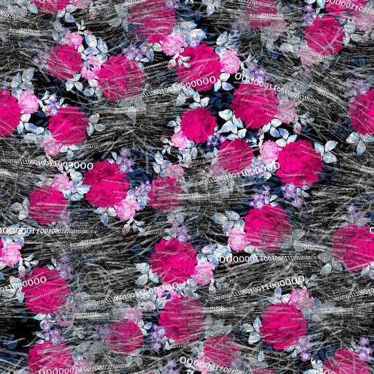 花朵印花华亿平台图片