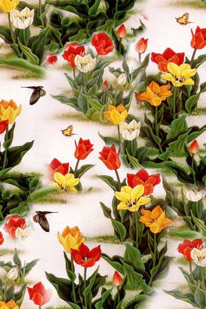 花朵印花华亿平台图片