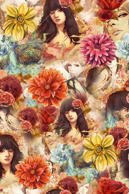 花朵印花华亿平台图片