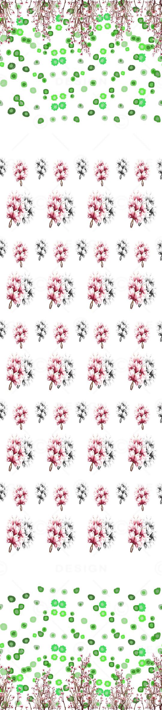 水彩笔触印花华亿平台图片