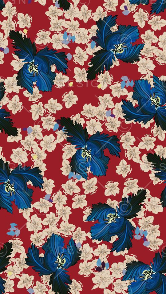 花瓣印花华亿平台图片