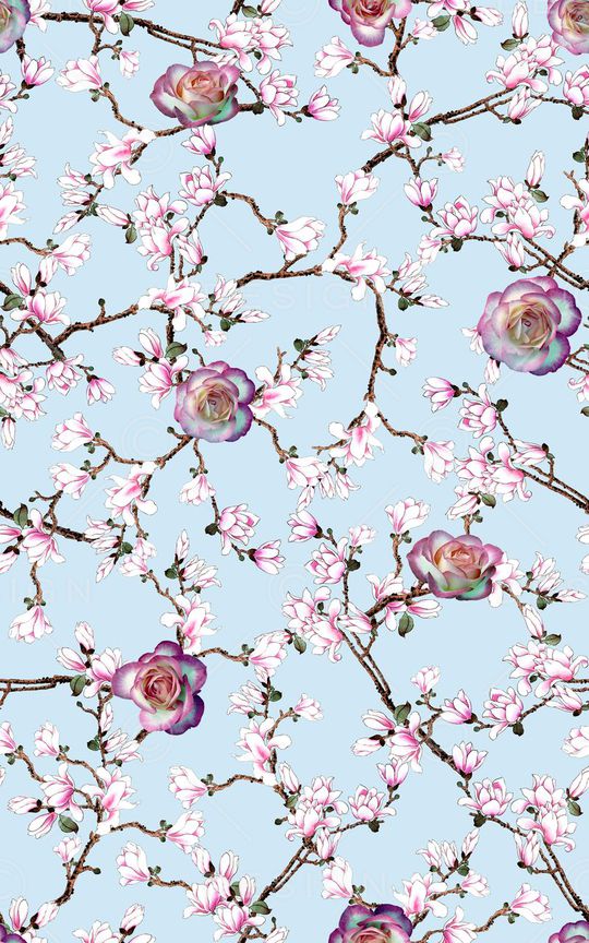 花朵印花华亿平台图片