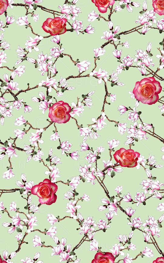 花朵印花华亿平台图片