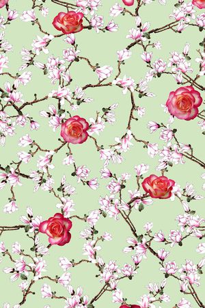 花朵印花华亿平台图片