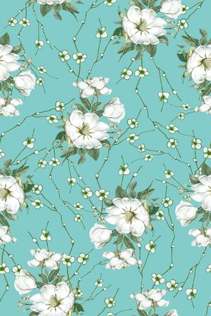 小碎花印花华亿平台图片