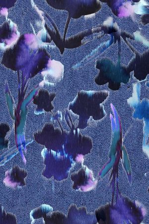 抽象印花华亿平台图片