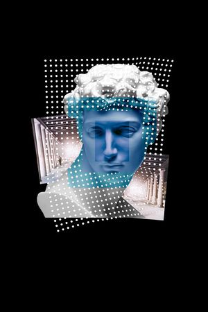 石膏像印花华亿平台图片