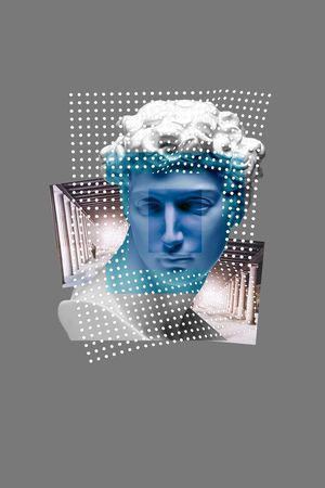 石膏像印花华亿平台图片