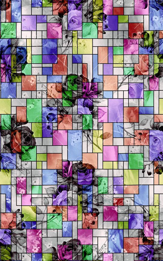 格子印花华亿平台图片