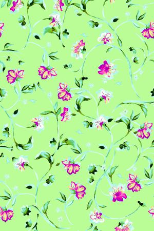 花朵印花华亿平台图片