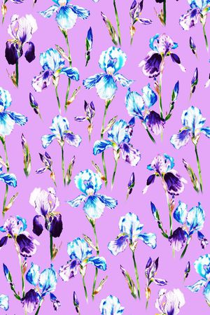 水仙花印花华亿平台图片