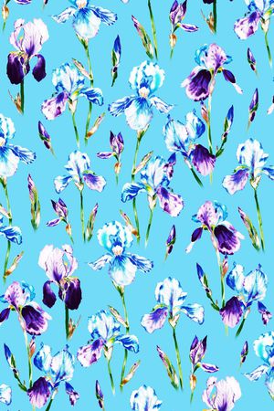 水仙花印花华亿平台图片