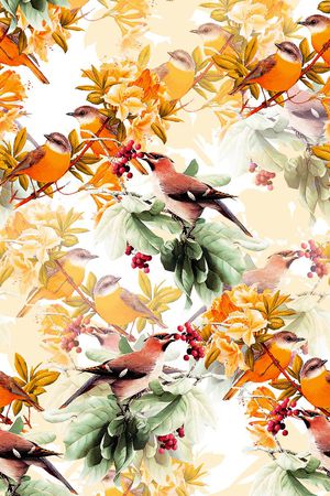 鸟印花华亿平台图片