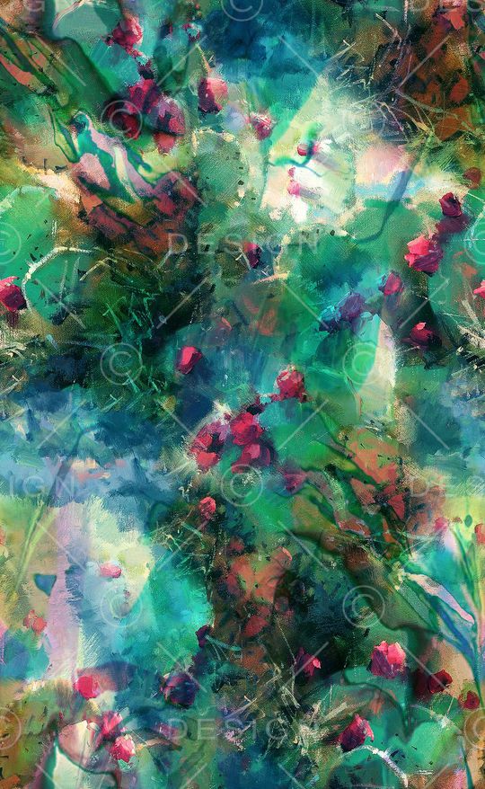 抽象复古印花华亿平台图片