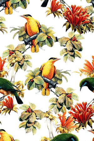 花朵印花华亿平台图片