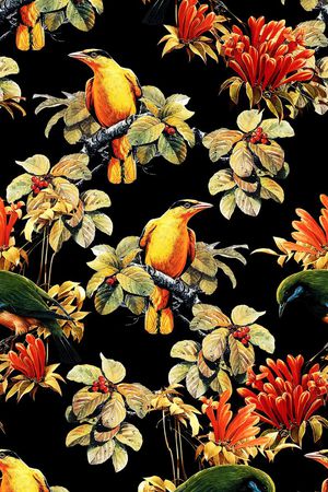 花朵印花华亿平台图片