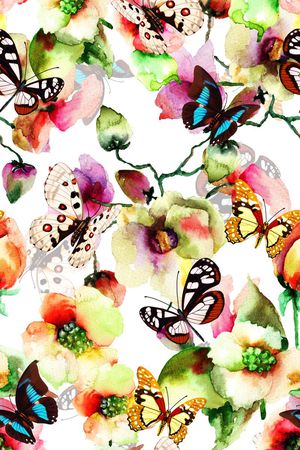 乱花印花华亿平台图片