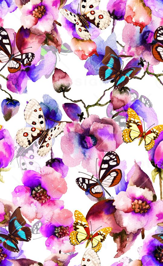 乱花印花华亿平台图片