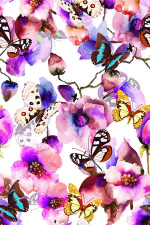 乱花印花华亿平台图片