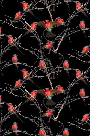 抽象印花华亿平台图片