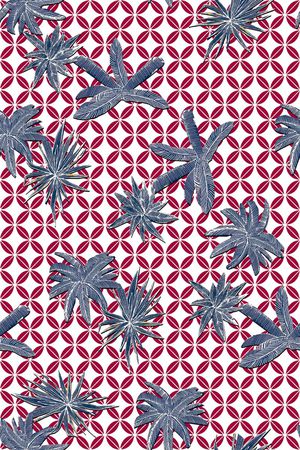 几何印花华亿平台图片