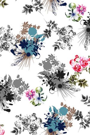 小碎花印花华亿平台图片