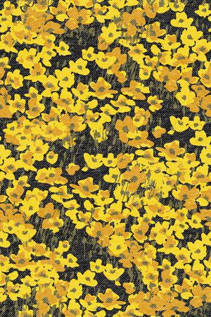 小碎花印花华亿平台图片