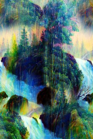 中老年印花华亿平台图片